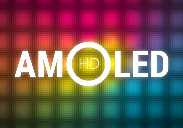 Pantalla HD AMOLED a todo color